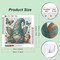 Diamond Painting Kits for Adults Gnomes, Round Full Drill Diamond Art Kits, 5D DIY Paint with Diamonds Crafts for Home Wall Decoration Gifts 12×12Inch